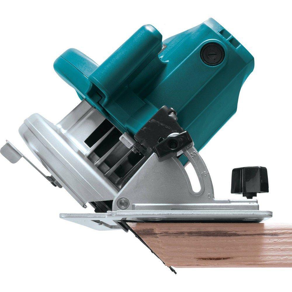 7-1/4 in. 15 Amp Corded Circular Saw with Dust Port 2 LED Lights 24T Carbide Blade - Super Arbor