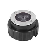 3-Watt Stainless Steel Outdoor Integrated LED 3000K In-Ground Landscape Path Light