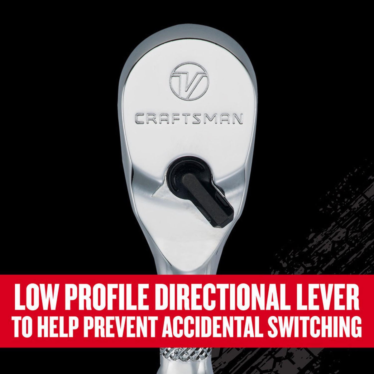 Craftsman V-Series 1/4 in. Drive Ratchet with 80 Teeth