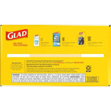 Glad 100-Pack 13-Gallon Fresh Clean Gray Plastic Kitchen Trash Bag