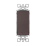 radiant 15 Amp 120 Volt Single-Pole Rocker Light Switch, Nickel - Super Arbor