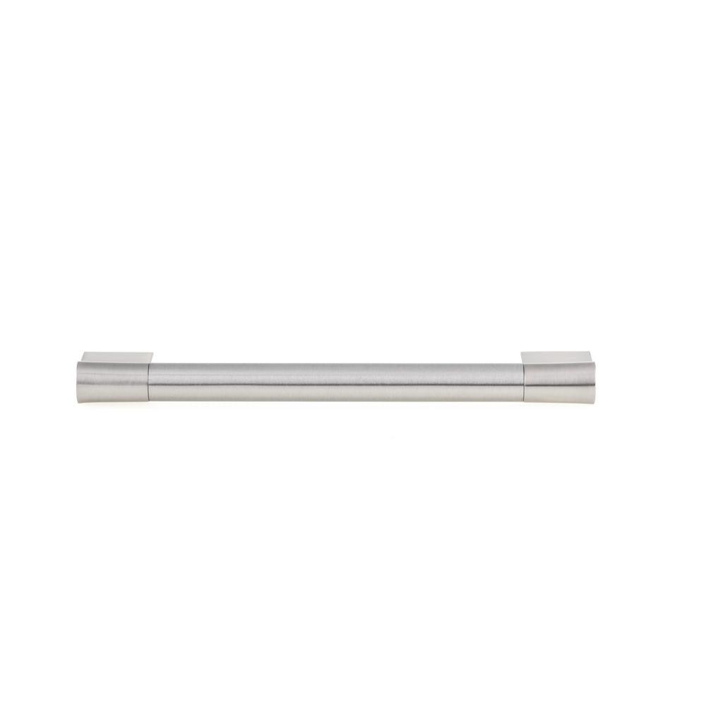 6-5/16 in. (160 mm) Center-to-Center Brushed Nickel Contemporary Drawer Pull - Super Arbor