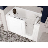 Safe Premier 59 in. Right Drain Walk-in Air and Whirlpool Bathtub in White - Super Arbor