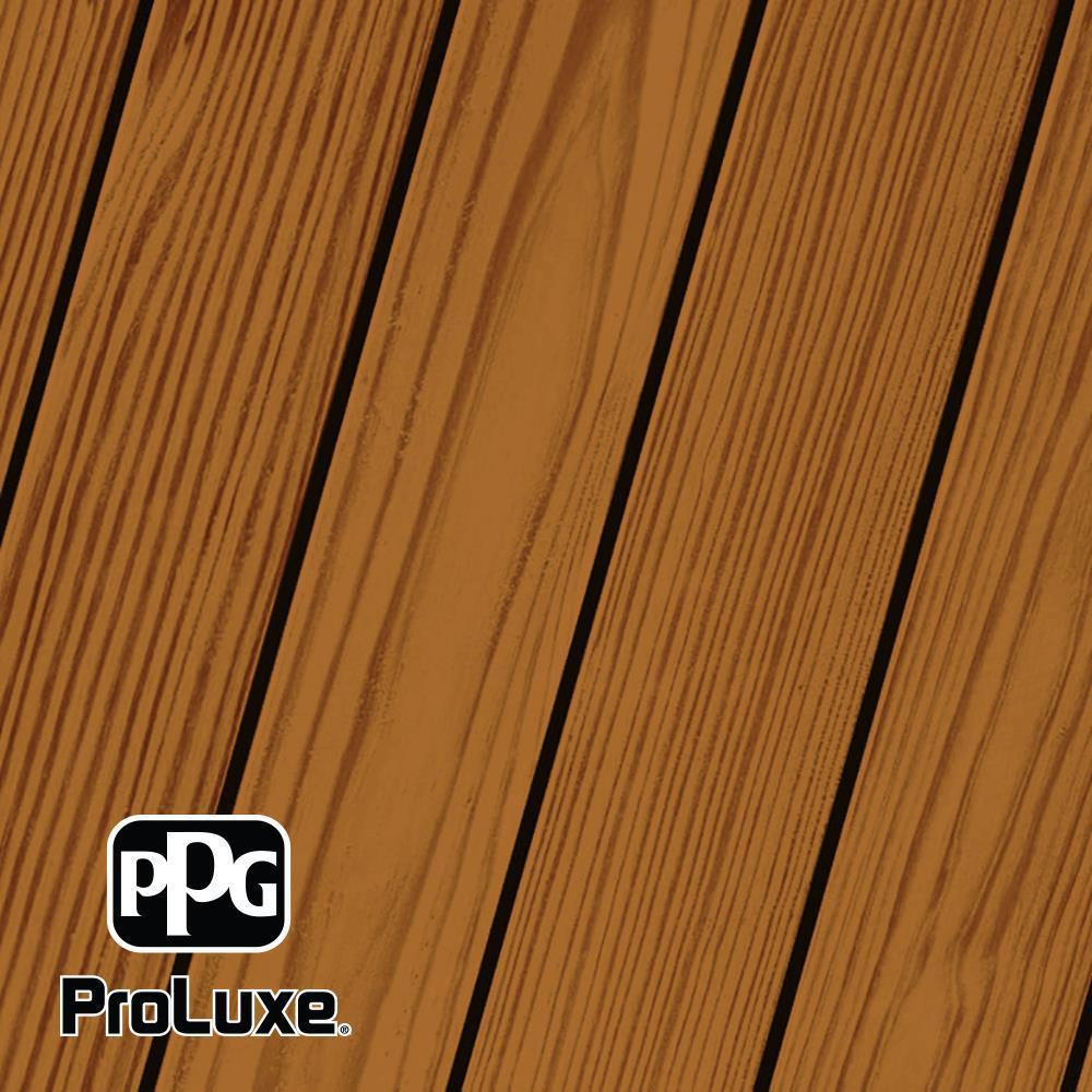 PPG ProLuxe 1 gal. Teak RE SRD Exterior Transparent Matte Wood Finish - Super Arbor