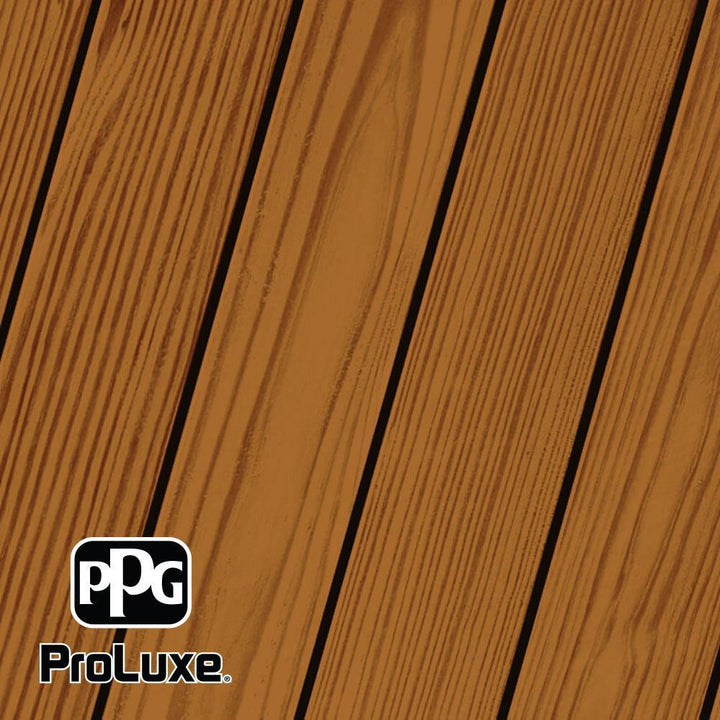 PPG ProLuxe 1 gal. Teak RE SRD Exterior Transparent Matte Wood Finish - Super Arbor