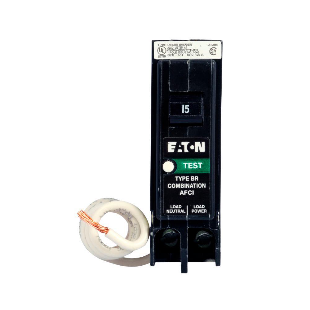 BR 15 Amp Single-Pole Combination Arc Fault Circuit Breaker - Super Arbor