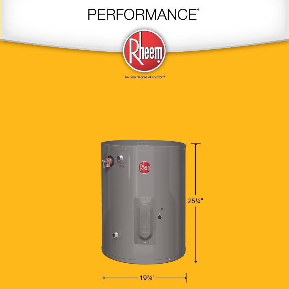 Performance 20 gal. 6-Year 2000-Watt Single Element Electric Point-Of-Use Water Heater - Super Arbor