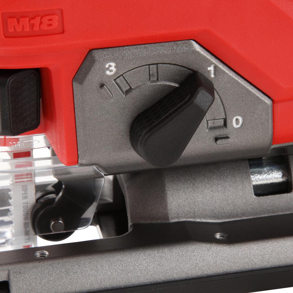 M18 FUEL 18-Volt Lithium-Ion Brushless Cordless Jig Saw Kit With (1) 5.0Ah Battery, Charger and Case