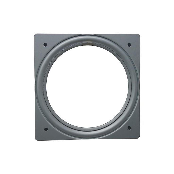 Everbilt 6 in. Silver Square Lazy Susan Turntable with 400 lbs. Load Rating (3-Pack)