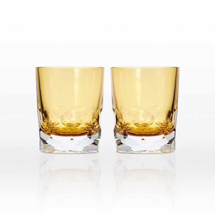 Vienna 7 oz. Amber Old-Fashioned (Set of 2)