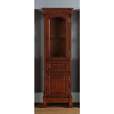 Brookfield 20.50 in. W x 16.25 in. D x 65 in. H Double Door Floor Cabinet in Country Oak - Super Arbor