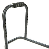 Black Metal Ergonomic Height Adjustable Non-Slip Universal Foot Rest - Super Arbor