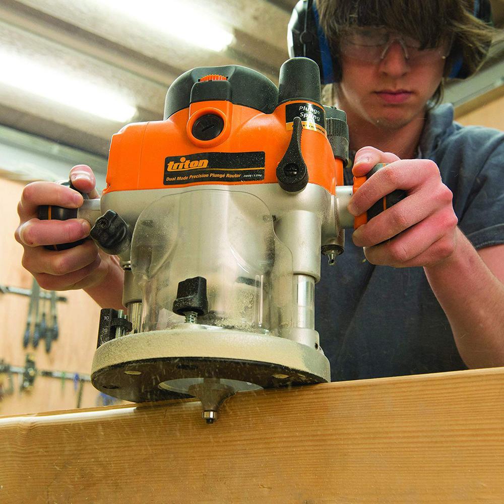 110-Volt 3.25 HP Precision Dual Mode Router with Plunge - Super Arbor