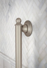 Moen Brantford 24-in Brushed Nickel Wall Mount (ADA Compliant) Grab Bar