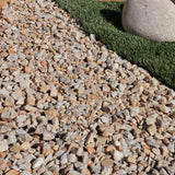 Butler Arts 0.50 cu. ft. 40 lbs. 3/4 in. Golden Honey Quartz Decorative Landscaping Gravel - Super Arbor