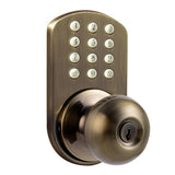 Keyless Satin Nickel Entry Door Knob - Super Arbor
