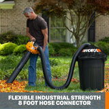 Worx Leaf Pro High Capacity Universal Leaf Collection System - Super Arbor