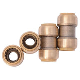 SharkBite 4-Pack 3/4-in Push-to-Connect x 3/4-in Push-to-Connect dia Coupling Push Fitting