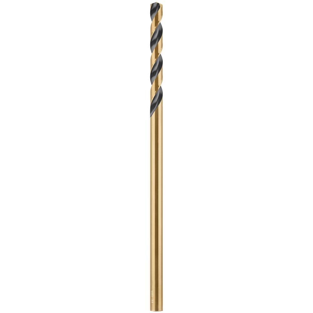 1/2 in. x 12 in. Black and Gold Drill Bit - Super Arbor
