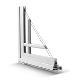 32 in. x 80 in. 12 Lite Primed Steel Prehung Left-Hand Outswing Back Door - Super Arbor