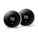Nest Learning Thermostat 3rd Gen in Stainless Steel - Super Arbor