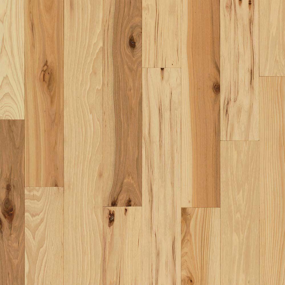 Bruce Country Natural Hickory 3/4 in. Thick x 3-1/4 in. Wide x Varying Length Solid Hardwood Flooring (22 sq. ft. / case) - Super Arbor
