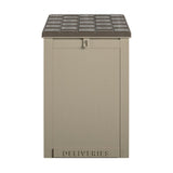 6.3 cu. ft. Gray Parcel Mailbox Light - Super Arbor
