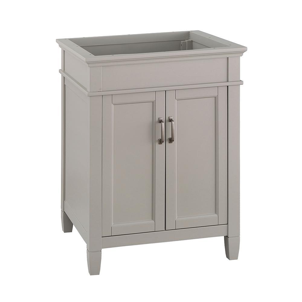 Ashburn 30 in. W x 21.63 in. D Vanity Cabinet in Grey - Super Arbor
