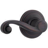 Lido Satin Nickel Left-Handed Dummy Door Lever with Microban Antimicrobial Technology - Super Arbor
