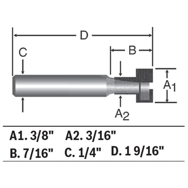Bosch 3/8-in Carbide-Tipped Hole and Flush Cut Trimmer Router Bit