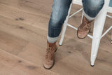 CALI Meritage Carmel Valley Oak 9-1/2-in W x 3/5-in T x Varying Length Wirebrushed Water Resistant Engineered Hardwood Flooring (34.1-sq ft / Carton)
