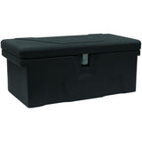 13.5 in. x 15 in. x 32 in. Matte Black Plastic All-Purpose Truck Tool Box Chest - Super Arbor
