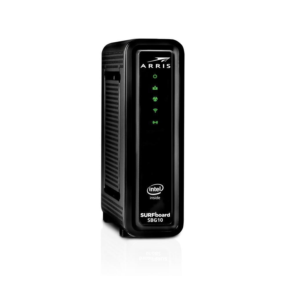 SURFboard SBG10 DOCSIS 3.0 Cable Modem and Wi-Fi Router - Super Arbor