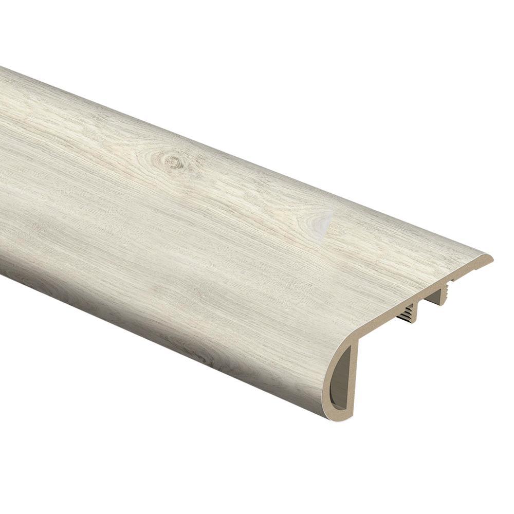 Ocala Oak/Chiffon Lace Oak/Salt Shore Wood/Soft Linen 1 in. T x 2-1/2 in. W x 94 in. L Vinyl Stair Nose Molding - Super Arbor