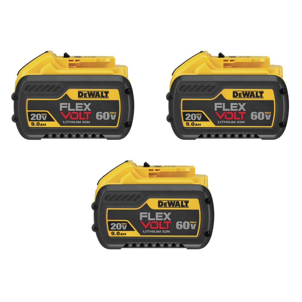 FLEXVOLT 20-Volt/60-Volt MAX Lithium-Ion 6.0Ah Battery Pack (8-Pack) - Super Arbor