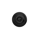 Custom Georgian Matte Black Alden Trim Dummy  Door Knob (2-pack) - Super Arbor