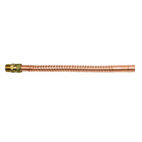 3/4 in. FIP/MIP x 3/4 in. Nominal Male/Female Sweat x 15 in. Copper Water Heater Connector (7/8 in. O.D.) - Super Arbor