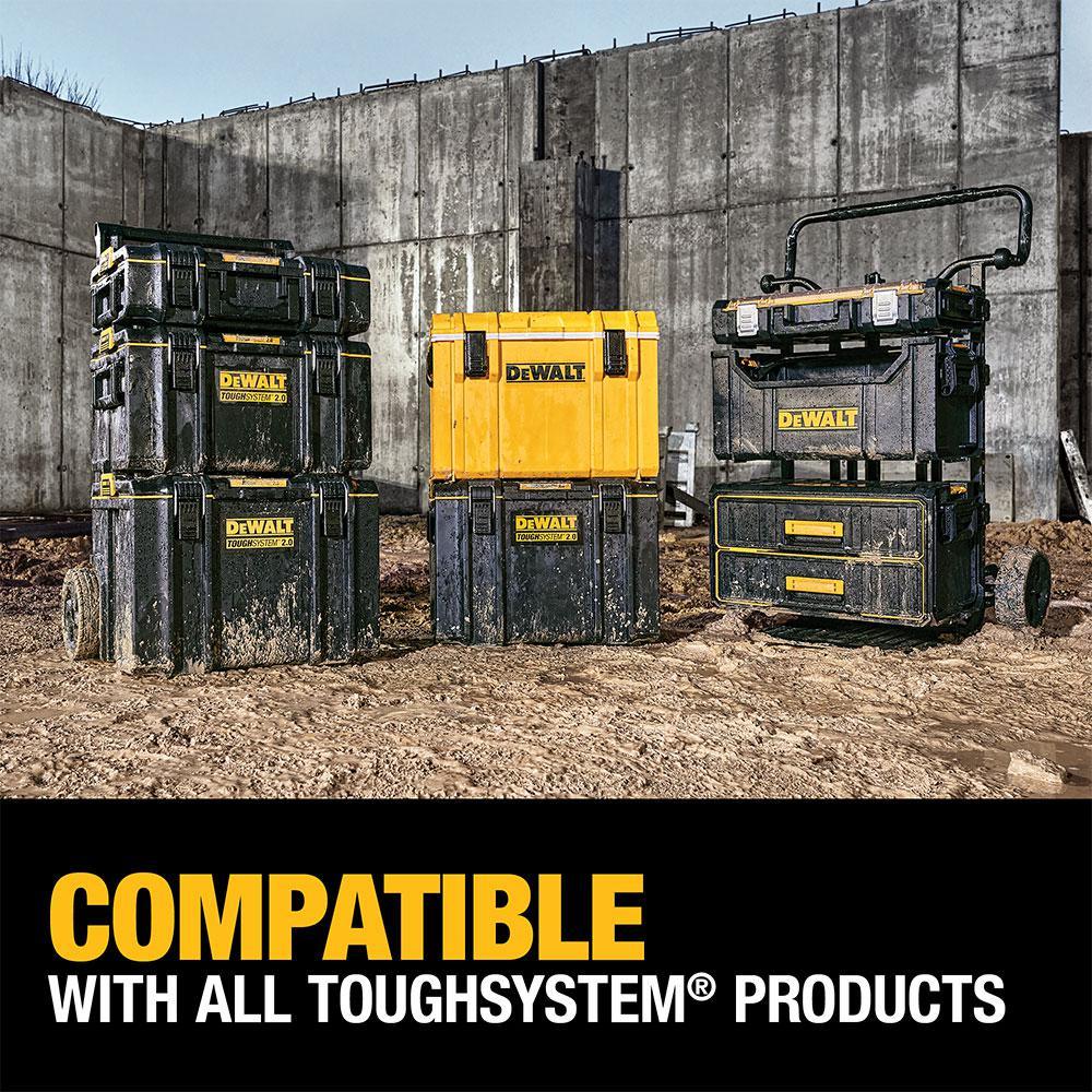 TOUGHSYSTEM 2.0 Small Tool Box with Bonus 22 in. Medium Tool Box and 24 in. Mobile Tool Box (3-Piece Set) - Super Arbor