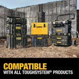 TOUGHSYSTEM 2.0 Small Tool Box with Bonus 22 in. Medium Tool Box and 24 in. Mobile Tool Box (3-Piece Set) - Super Arbor