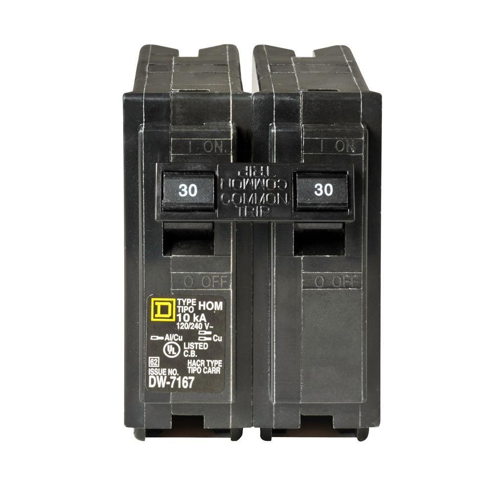 Homeline 50 Amp 2-Pole Circuit Breaker