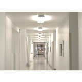 ACW 120-Watt Equivalent White Integrated LED Wraparound Ceiling Light Fixture, 5000K - Super Arbor