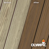 Olympic Maximum 5 gal. Black Walnut Semi-Transparent Exterior Stain and Sealant in One - Super Arbor