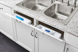 Rev-A-Shelf 14-in W x 3-in H 1-Tier Door/Wall Mount Plastic Tip-Out Tray Set