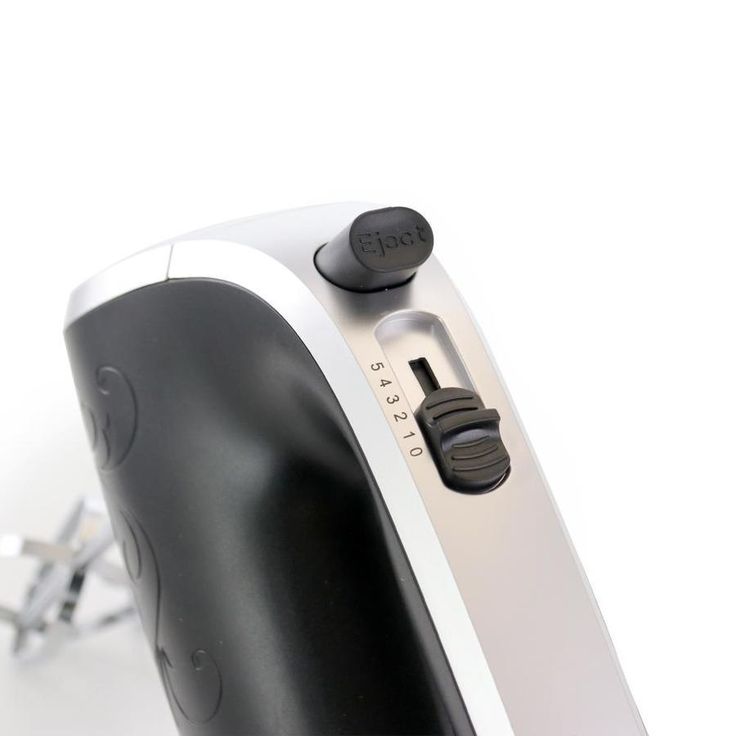 Better Chef 6-in Cord 2-Speed Black Hand Mixer