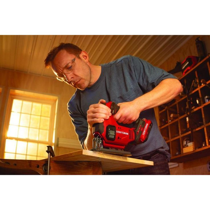 CRAFTSMAN V20 20-Volt Max Variable Speed Keyless Jigsaw (Battery Included)