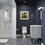 Sublime 1-Piece 0.8/1.28 GPF Dual Flush Elongated Toilet in White - Super Arbor
