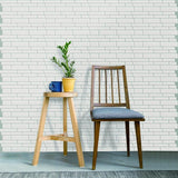 LongKing White Subway 12 in. x 12 in. Peel and Stick Wall Tile Backsplash (10-Pack)
