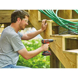 20-Volt MAX Lithium-Ion Cordless 3/8 in. Drill/Driver with Battery 1.5Ah and Charger - Super Arbor