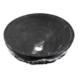 Dragons Crest Vessel Sink in Black Jade - Super Arbor