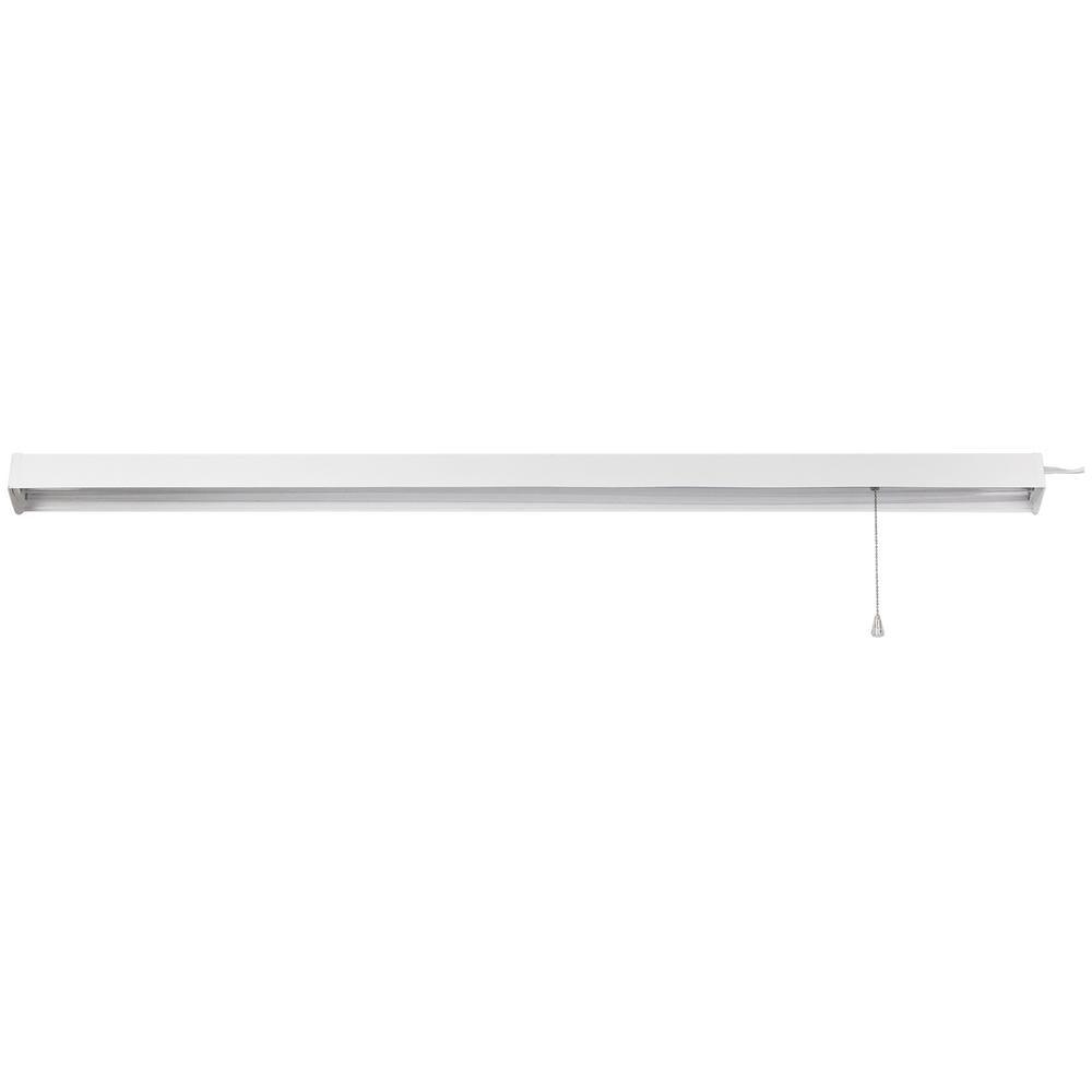 4 ft. 48-Watt Blue Spectrum Pendant or Flush Mount Linear Plant Grow Light, Blue - Super Arbor